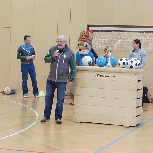 Abschlussrede des Direktors der Sportmittelschule