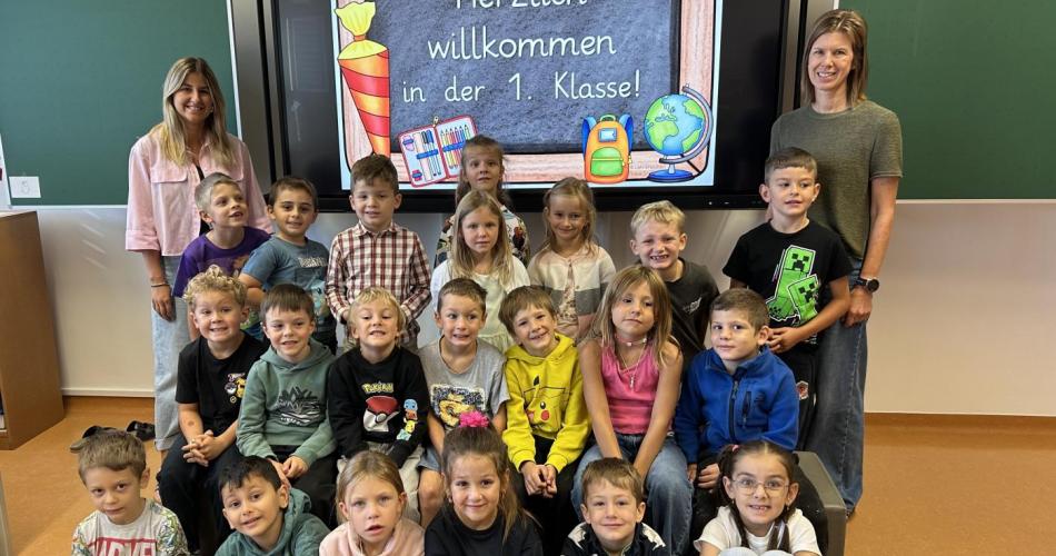 Klassenfoto 1. Klasse